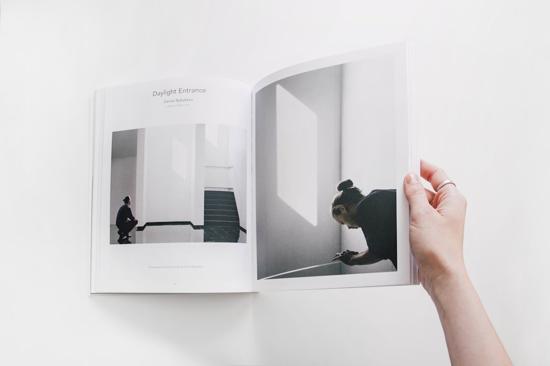 suspenseful book page turn
