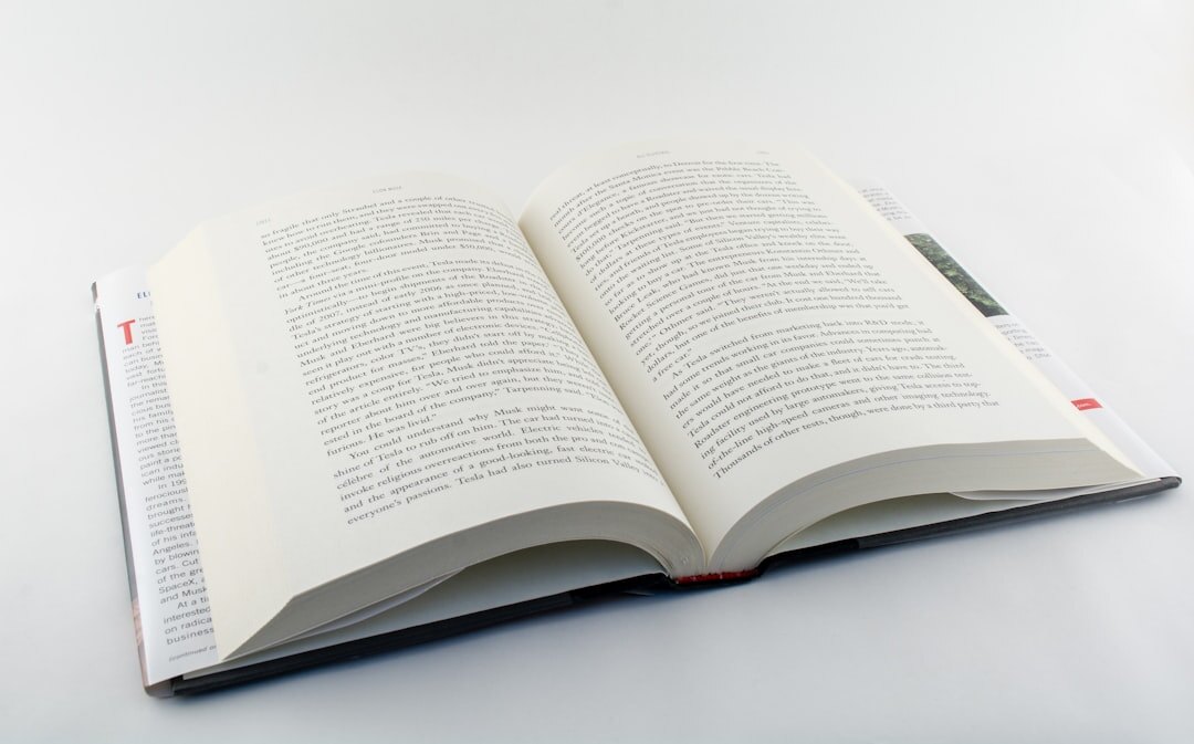 book pages open